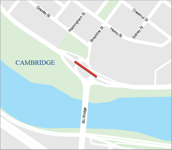 Cambridge: Bridge Replacement, C-01-026, Memorial Drive over Brookline Street